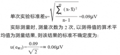 Ⅰ级用铜-铜镍热电偶示值误差不确定度评定